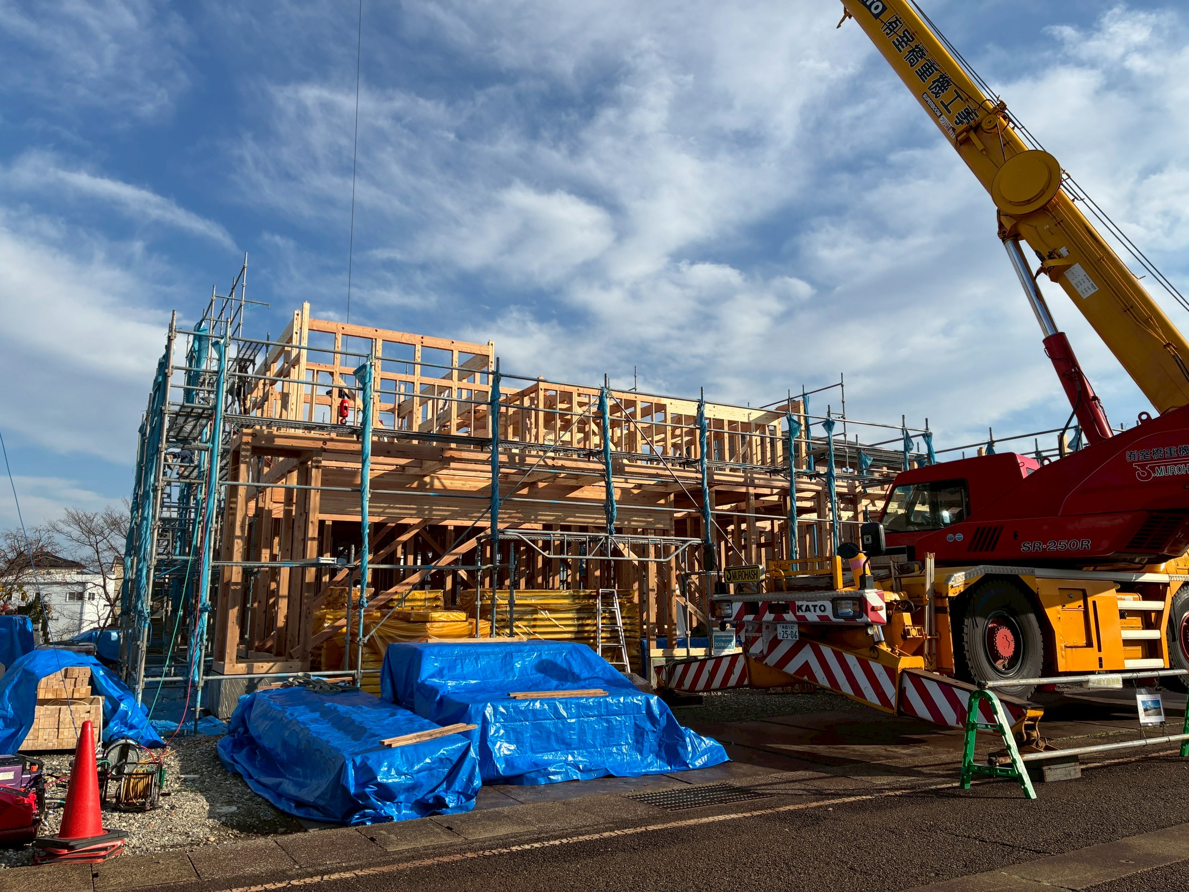 建方を迎えました！