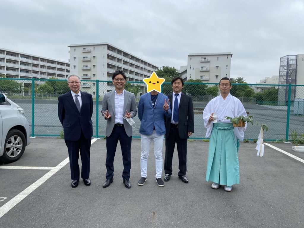 地鎮祭を執り行いました！