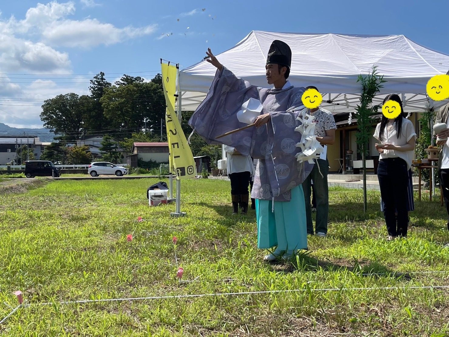 F様邸地鎮祭！