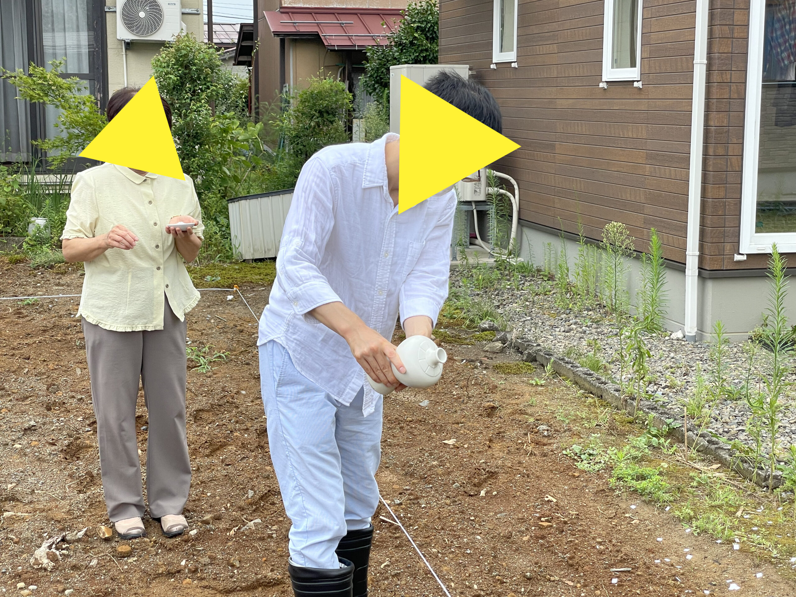 東城町・地鎮祭を執り行いました！