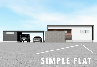 simple flat