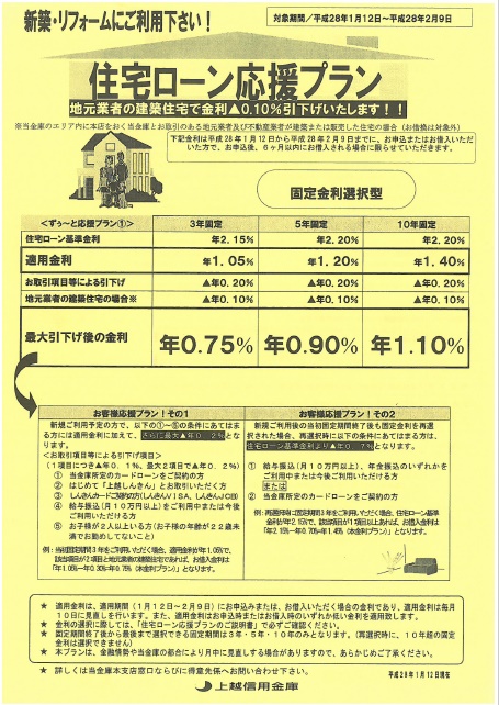 住宅ローン金利　最新情報！